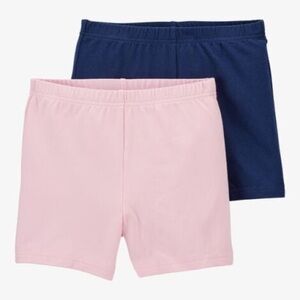 Carter's Kid 2-Pack Tumbling Shorts - Pink/Grayz
